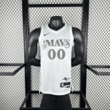 Mavericks  City Edition #00 CHRISTE white NBA Jerseys  2025