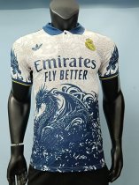 Real Madrid white  dragon  Special Edition  Player 1:1 Quality Soccer Jersey   25-26