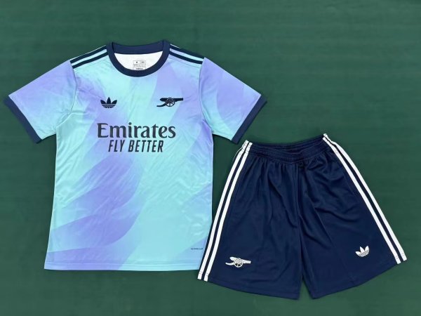 Arsenal third away fans suit  1:1 Quality Soccer Jersey   24-25