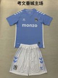 Coventry City home kids 1:1 Quality Soccer Jersey  24-25