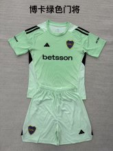 Boca Juniors Goalkeeper Fans  (Kids and Man)  1:1 Quality Soccer Jersey  25-26