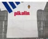 Retro Real Zaragoza  home Fans  1:1 Quality Soccer Jersey  1992-1993
