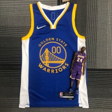 Golden State Warriors Blue #00 KUMINGA 1:1 Quality NBA Season Jerseys 75 Year