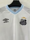 Santos Home fans 1:1 Quality Soccer Jersey   25-26