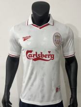 Retro Liverpool White 1:1 Quality Soccer Jersey  1996-1997