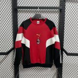 AC Hoodie Red Jacket  Tracksuit  1:1 Quality Soccer Jersey  25-26