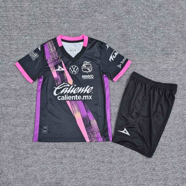 Puebla Home Kids1:1 Quality Soccer Jersey   25-26