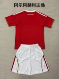 Al Ahly Home kids 1:1 Quality Soccer Jersey   25-26