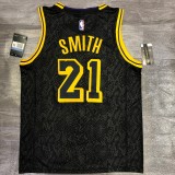 Los Angeles Lakers Black Mamba Great Snake Edition #21 SMITH 1:1 Quality NBA Season Jerseys