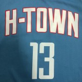 Houston Rockets City Edition  Blue #13 HARDEN 1:1 Quality NBA  Season Jerseys 2021