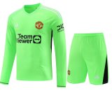 Manchester United goalkeeper Long sleeve set 1:1   23-24