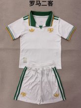 Roma Third Away  (kids and man ) 1:1 Quality Soccer Jersey  25-26