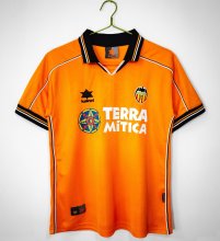 Retro Valencia  Away fans 1:1 Quality Soccer Jersey  1999-2000