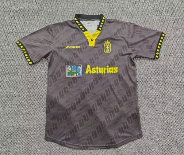 Retro Real Oviedo Away Fans  1:1 Quality Soccer Jersey  1996-1997