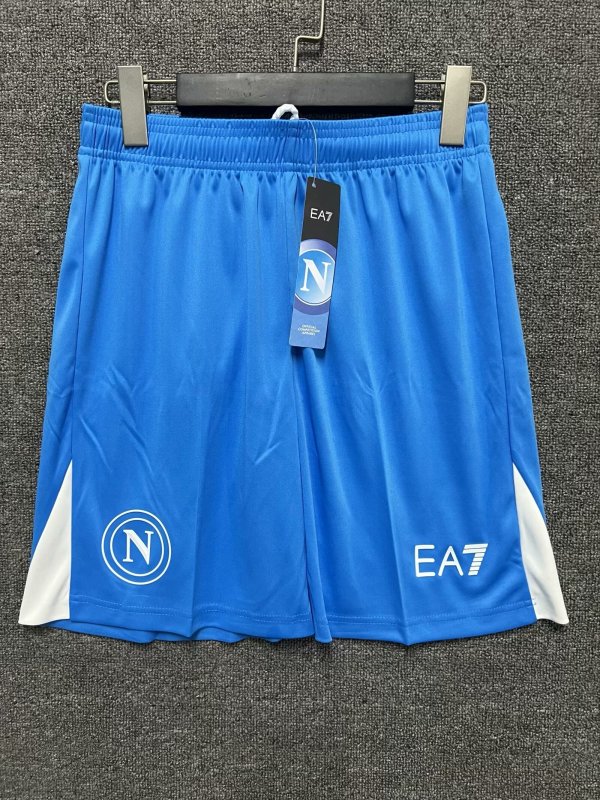 Napoli away shorts pants 1:1 Quality Soccer Jersey  24-25