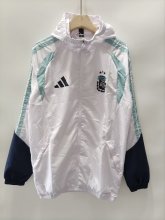 Argentina Windbreaker White 1:1 Quality Soccer Jersey 26-27 （2026）