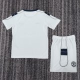Retro Manchester United Away Kids 2000-2001  1:1 Quality Soccer Jersey