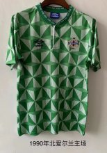 Retro Northern Ireland home 1:1 Quality Soccer Jersey   1990