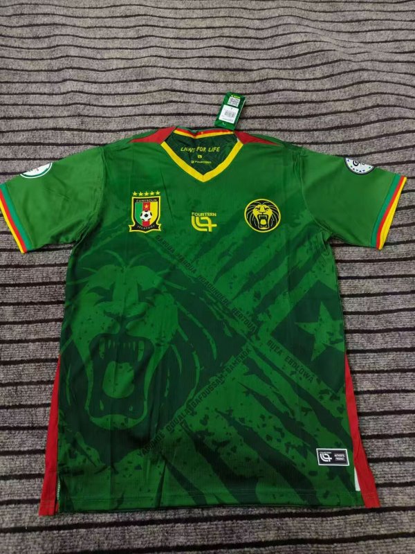 Cameroon Third  Away fans 1:1 Quality Soccer Jersey  25-26