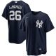 MLB New York Yankees fans  dark blue baseball  Jerseys  2025