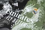 Real Madrid Training  Tracksuit Green Black  (Kids And Man )  1:1  25-26