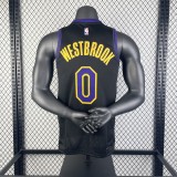 Los Angeles Lakers City Edition  Black #0 WESTBROOK 1:1 Quality NBA Season Jerseys 2026