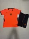 Netherlands Home Kids Fans 1:1 Quality Soccer Jersey  26-27 (2026)