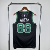 Retro Boston Celtics Black #88 QUETA 1:1 Quality NBA Jerseys  2023