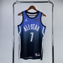 ALL-STAR Blue #7 BROWN 1:1 Quality NBA Jerseys  2023