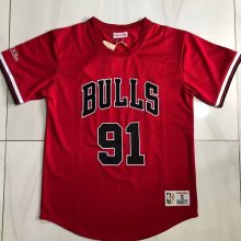 Chicago Bulls RED #91 BULLS 1:1 Quality NBA Jerseys
