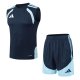 Adidas Clover Vest (Argentina ) Training Blue With Pants Sets Player 1:1 Quality Soccer Jersey  26-27（2026）