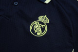 Real Madrid  Polo Fans Grey 1:1 Quality Soccer Jersey  25-26