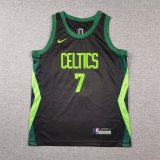 Boston Celtics  Black Kids  # #7 BROWN 1:1 Quality NBA Jerseys 2025