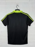 Adidas Clover T-shirt  Black Fans 1:1 Quality Soccer Jersey  25-26