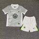 Wolfsburg Away Kids  1:1 Quality Soccer Jersey   25-26