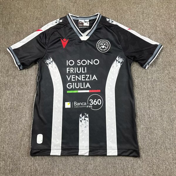 Udinese Calcio Home Fans 1:1 Quality Soccer Jersey  24-25