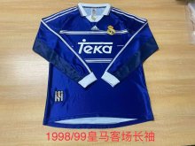 Retro Real Madrid long Away 1998-1999