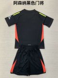 Arsenal goalkeeper Kids 1:1 Quality Soccer Jersey  24-25