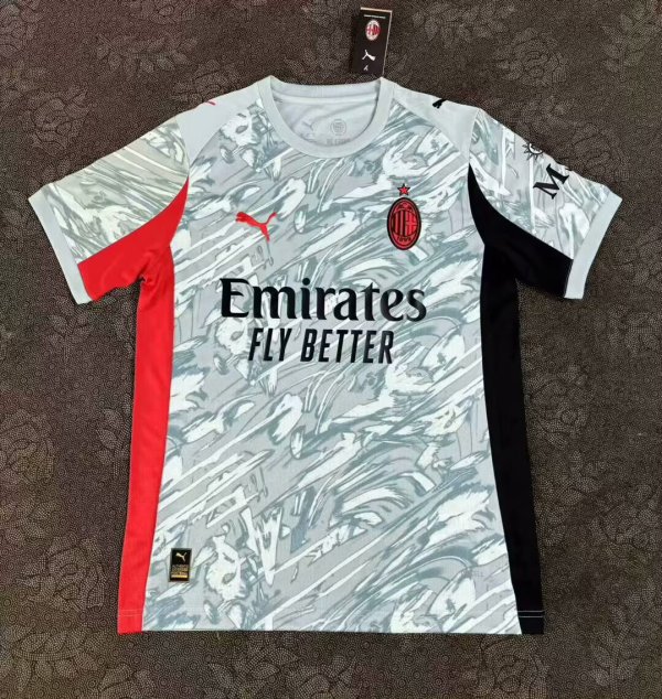 AC Milan fourth away fans 1:1 Quality Soccer Jersey  25-26