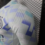 Inter Milan away long  Player  1:1 Quality Soccer Jersey   25-26