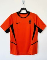 Retro Netherlands Home fans  1:1 Quality Soccer Jersey  2002