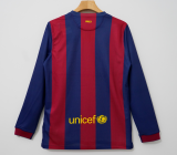 Retro Barcelona long  Home  1:1 Quality Soccer Jersey  2014-2015