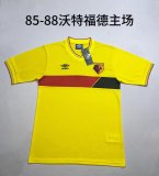 Retro  Watford home 1:1 Quality Soccer Jersey  1985-1988