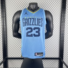 Memphis Grizzlies  Jordan Blue #23 ROSE  1:1 Quality NBA Jerseys 2023