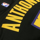 Los Angeles Lakers Black Latin #7 ANTHONY 1:1 Quality NBA Season Jerseys
