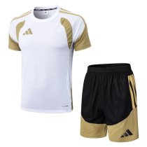 Adidas Clover Sets  White 1:1 Quality Soccer Jersey  25-26