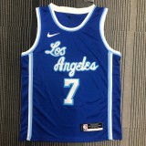 Los Angeles Lakers Blue Latin Night #7 ANTHONY 1:1 Quality NBA Season Jerseys
