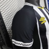 Santos away Player 1:1 Quality Soccer Jersey  25-26