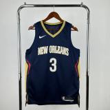 New Orleans Pelicans  Blue #3 POOLE 1:1 Quality NBA  Season Jerseys 2026