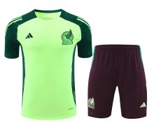 Mexico Training clothing set  1:1 Quality Soccer Jersey    24-25